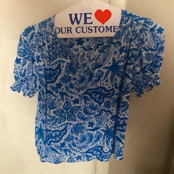 Nicole Miller cropped blouse - Picture 2 of 6